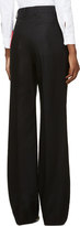 Thumbnail for your product : Givenchy Black Wide-Leg Trousers