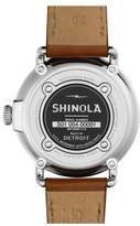 Thumbnail for your product : Shinola The Runwell Moon Phase Alligator Strap Watch, 41mm