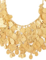 Thumbnail for your product : Pippa Small Turquoise Mountain - Sharifa 18kt Gold-plated Necklace - Gold