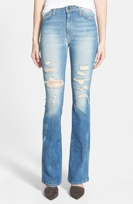 Joe\u0027s 'Collector's Edition' Destructed Flare Jeans (Gretchen)