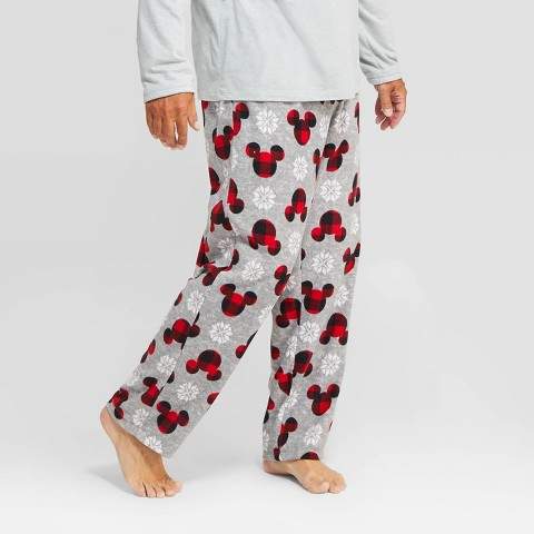 mickey mouse fleece pajama pants