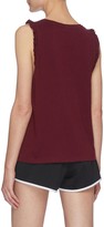 Thumbnail for your product : The Upside Frill Sarah' logo tank top