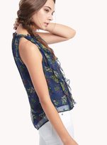 Thumbnail for your product : Ella Moss Poetic Garden Floral Ruffle Tank