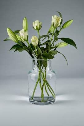Linea Clear bottle vase 25cm