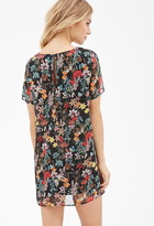 Thumbnail for your product : Forever 21 Botanical Print Shift Dress