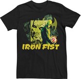 Thumbnail for your product : Licensed Character Men's Marvel Retro Iron Fist Panels Poster Tee