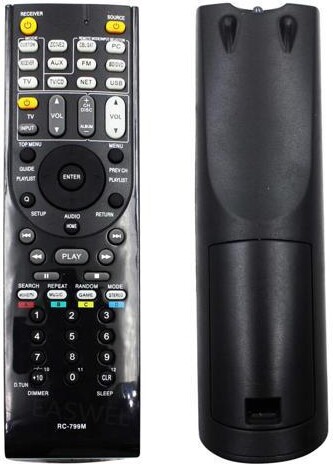 Graviton Mando a distancia para ONKYO HT-R560 HT-R667 TX-NR414 receptor AV de TX-NR818