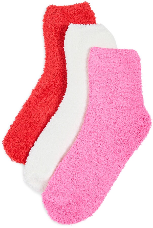 Touten Gentei レディース Pink ヒュー Ecosport Combo 3個入 靴下 靴下 レッグウェア Delorcakery Com