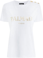 Thumbnail for your product : Balmain logo printed T Shirt