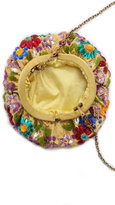 Thumbnail for your product : Santi Jeweled Flower Clutch