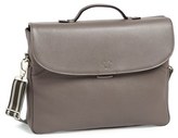 Thumbnail for your product : Canali Calfskin Leather Briefcase