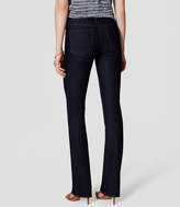 Thumbnail for your product : LOFT Modern Boot Cut Jeans in Dark Rinse Wash