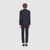 Thumbnail for your product : Gucci Monaco geometric pattern wool suit