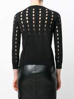 Thumbnail for your product : Rochas perforated cardigan