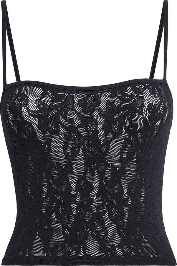 SKIMS Lace Cropped Cami Top