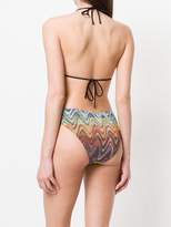 Thumbnail for your product : Missoni Mare wave patterned bikini