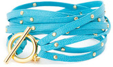 Thumbnail for your product : Gorjana Graham Leather Triple Strand Wrap Bracelet