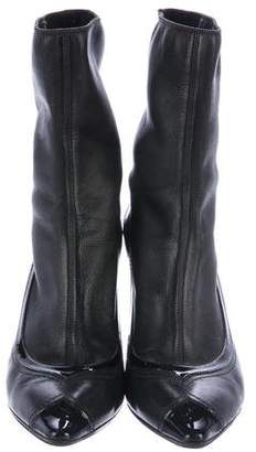 Bottega Veneta Leather Ankle Boots