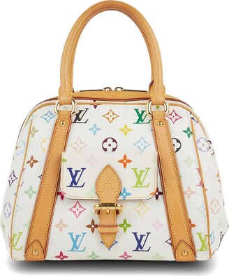 Louis Vuitton Multicolor White Handbag - 55 For Sale on 1stDibs