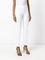 Thumbnail for your product : Emilio Pucci cropped trousers - women - Cotton/Linen/Flax/Nylon/Spandex/Elastane - 44