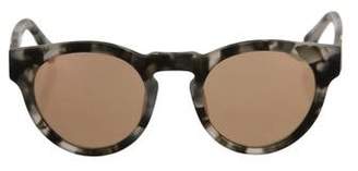 Westward Leaning Westward\\Leaning Tortoiseshell Mirrored Sunglasses