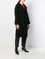 Thumbnail for your product : Lala Berlin Textured Belted Coat