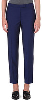 Thumbnail for your product : Paul Smith Black Slim-fit tapered wool-blend trousers