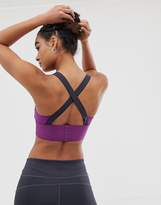Thumbnail for your product : Calvin Klein Performance sports bra in pruple