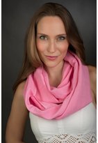 Thumbnail for your product : Elizabeth Koh Pink Infinity Scarf