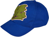Thumbnail for your product : Ostwald Helgason Baseball Cap with Badge in Royal Blue