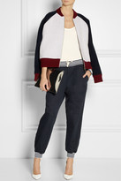 Thumbnail for your product : Band Of Outsiders Patchwork cotton-blend drawstring pants