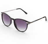 Thumbnail for your product : Fantas-Eyes Etched Temple Round Sunglasses