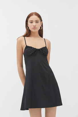 Urban Outfitters TGIF Tie-Front Mini Dress