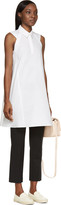 Thumbnail for your product : 3.1 Phillip Lim White Poplin Trapeze Dress
