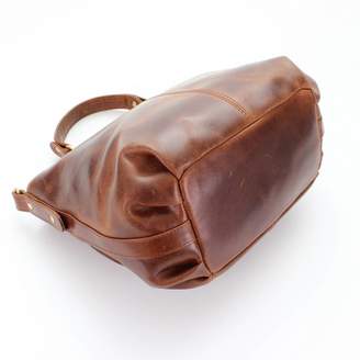 The Leather Store Abbey Leather Zip Grab Bag