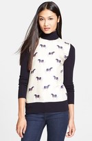 Thumbnail for your product : Tory Burch 'Etty' Wool & Silk Turtleneck