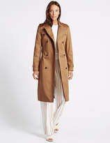 Thumbnail for your product : Marks and Spencer Pure Cotton Longline Trench