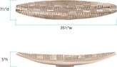 Thumbnail for your product : Howard Elliott Textured Aluminum Elongated Silver Bowl- Large