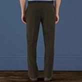 Thumbnail for your product : Charles Tyrwhitt Dark khaki classic fit moleskin pants