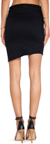Thumbnail for your product : Hudson Jeans 1290 Hudson Jeans Kink Suede Panel Skirt