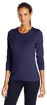 Thumbnail for your product : Hanes Womens Long-Sleeve Crewneck T-Shirt