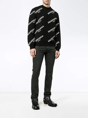 Balenciaga All Over sweater