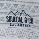 Thumbnail for your product : SoulCal Mens AOP T Shirt Crew Neck Tee Top Short Sleeve Lightweight Print All