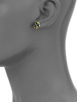 Thumbnail for your product : David Yurman Cable Wrap Earrings with Lemon Citrine and Diamonds