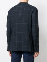 Thumbnail for your product : Boglioli Checked Single Breasted Blazer