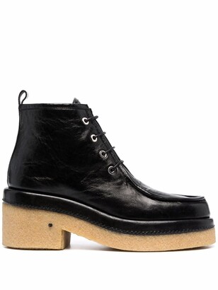 Laurence Dacade Leather Lace-Up Boots
