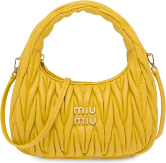 miu miu yellow bag