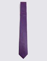 Thumbnail for your product : Marks and Spencer Pure Silk Geometric Tie