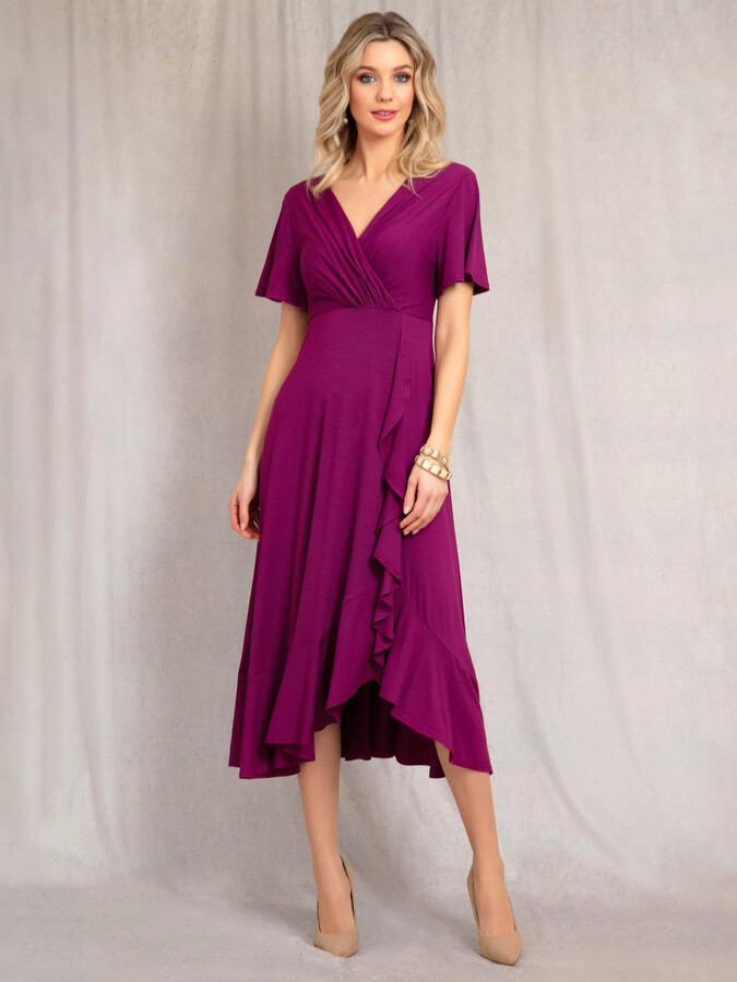 Wine Colored Evening Dresses ShopStyle UK