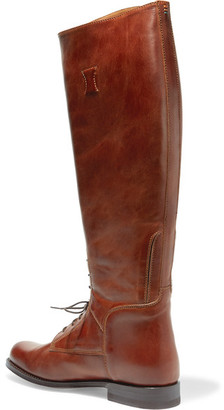Ariat Palencia Lace-up Leather Riding Boots - Tan